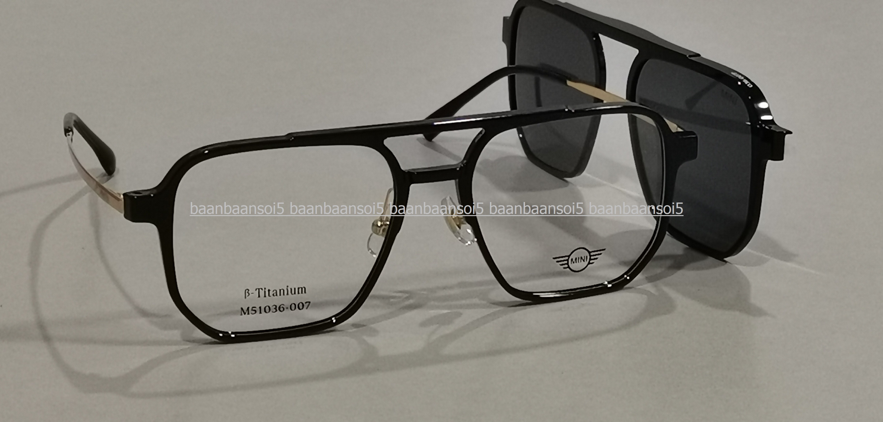 MINI M51036 โปรโมชั่น กรอบแว่นตาพร้อมเลนส์ HOYA ราคา 4,990 บาท