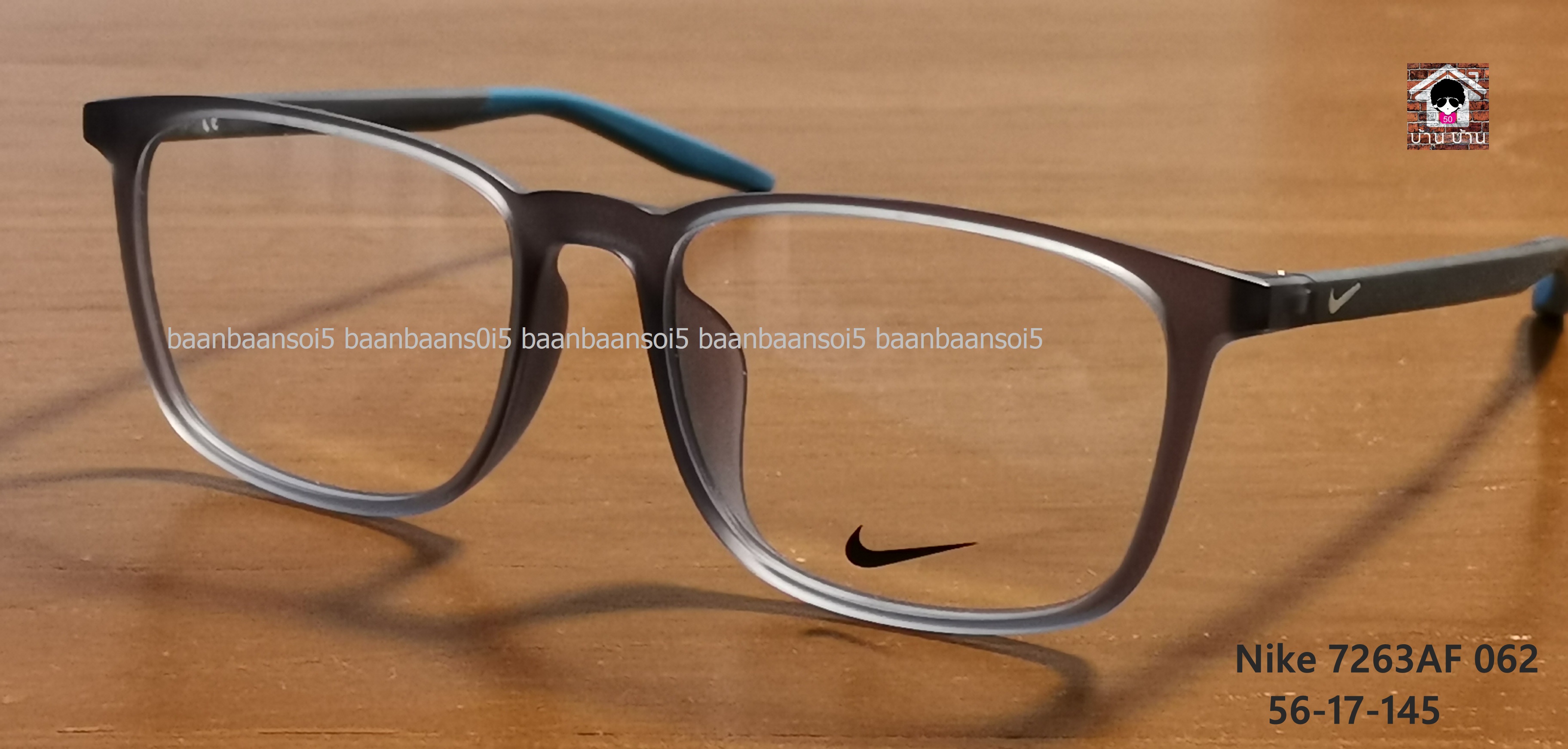 Nike 7263AF 062 โปรโมชั่น พร้อมเลนส์ มัลติโค๊ต HOYA 4,200 บาท