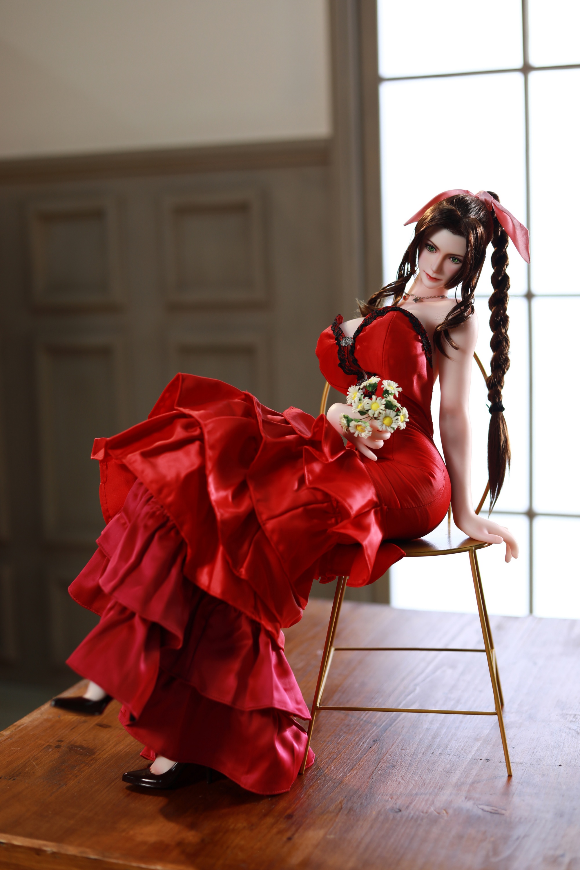 เปิดจอง : Aerith (red evening dress)