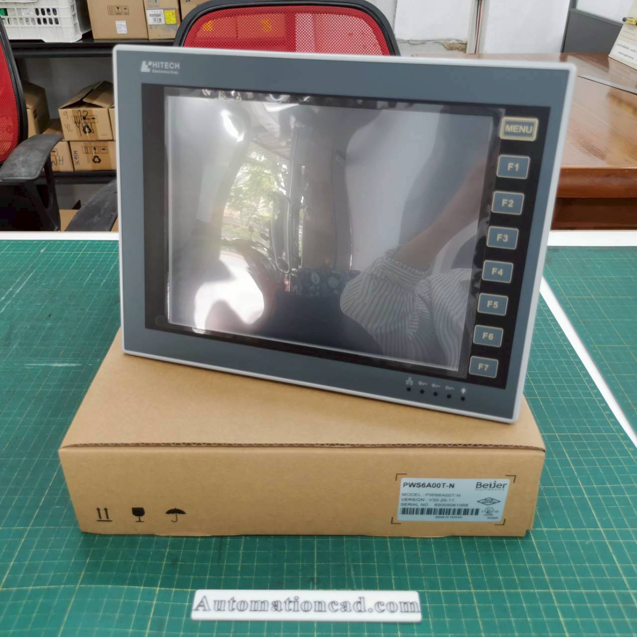 จอ HITECH(Beijer) รุ่น PWS6A00T-N หน้าจอ 10.4 นิ้ว LCD TOUCH SCREEN