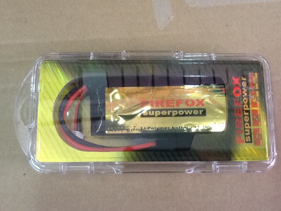 แบตลิโพ Firefox 12C 11.1V 1600mAh