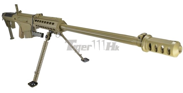 New.Barrett M107 (Tan) Snow Wolf SW13 สไนเปอร์ไฟฟ้า
