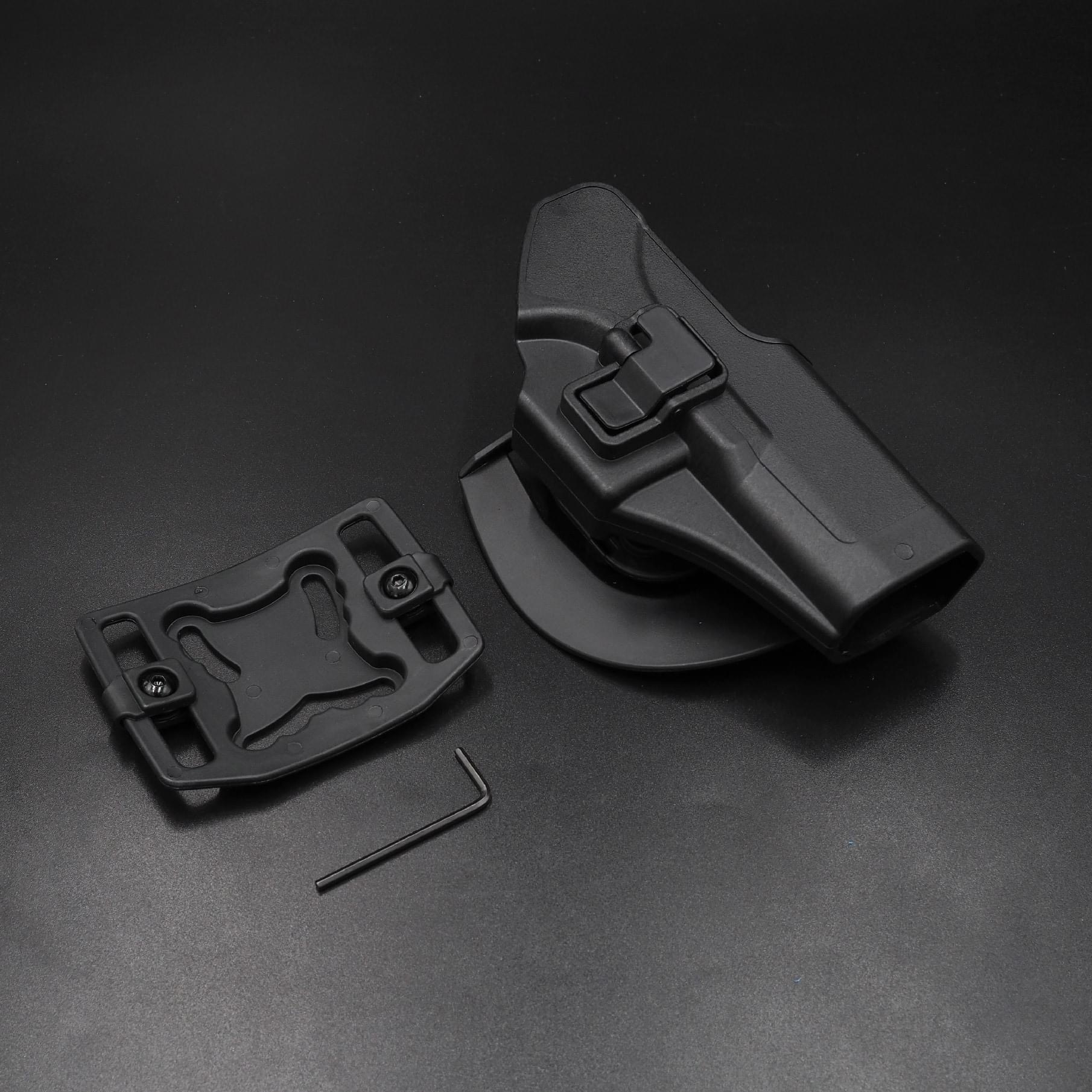 New.ซองปืน BH G17/G19 #คุณสมบัติ 🍁 ผลิตจาก Polymer เกรดคุณภาพ 🍁 มาพร้อมเพลทเหน็บและเพลทสอดเข็มขัด