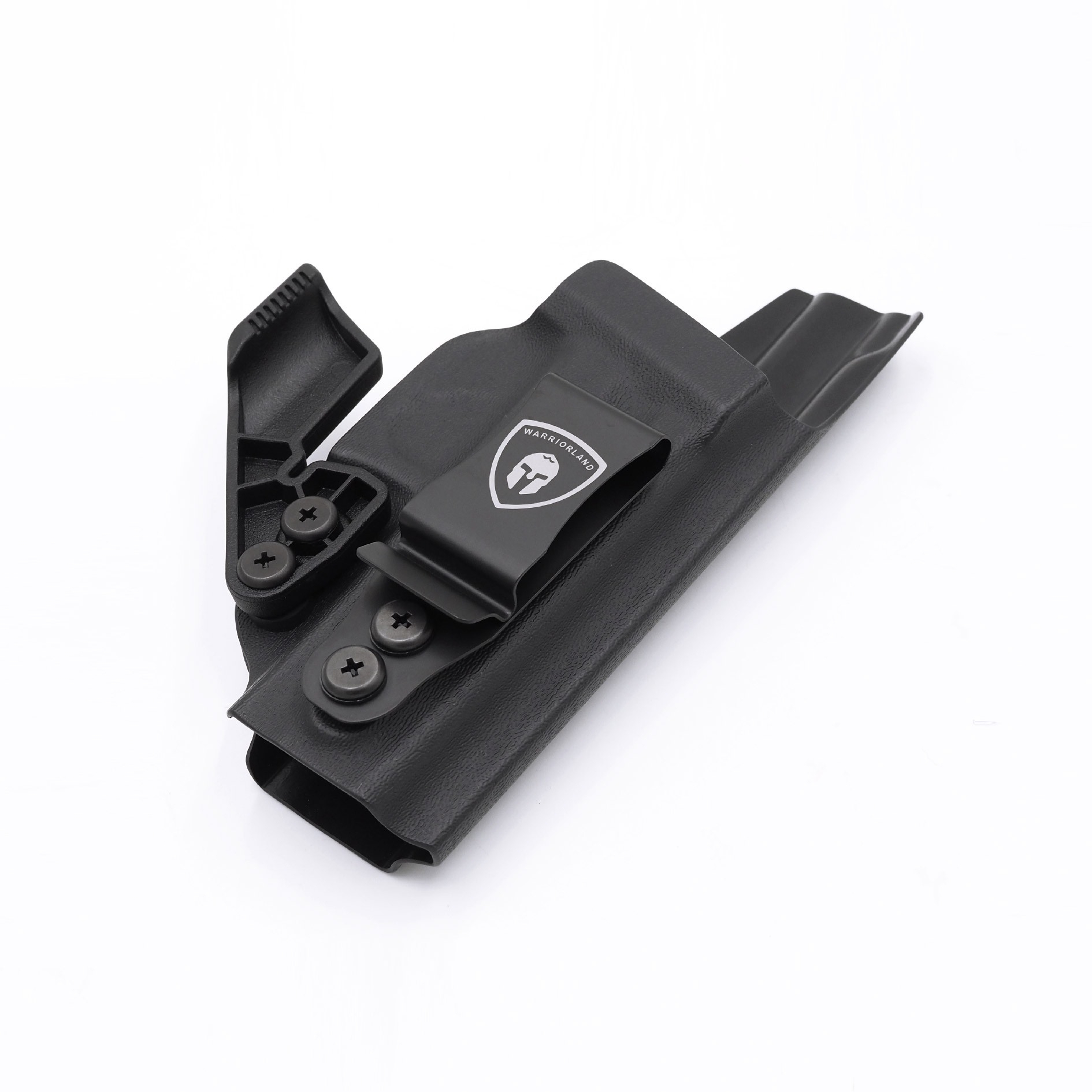 New. ซองพกใน Kydex G19/19X/23/32/44/45 WARRIORLAND (Serie A) ( G19 IWB Kydex Holster with Claw ) ⚓ ผลิตจาก Kydex เกรดคุณภาพ ⚓ ออกแบบให้ซองหุ้มโกร่งไกทั้งหมด ใช้งานปลอดภัย ⚓ ซองพกในซ่อนเร้น อำพรางได้มิดชิด ⚓ แผ่น Claw (ถอดได้) ช