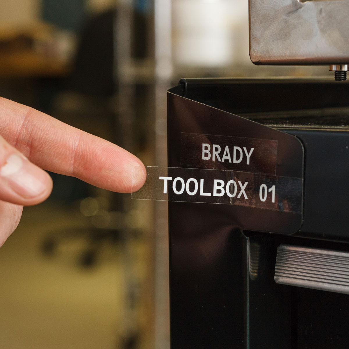 BRADY M21-375-430-WT-CL สติ๊กเกอร์ BMP21-PLUS - BRADY LABEL PRINTER