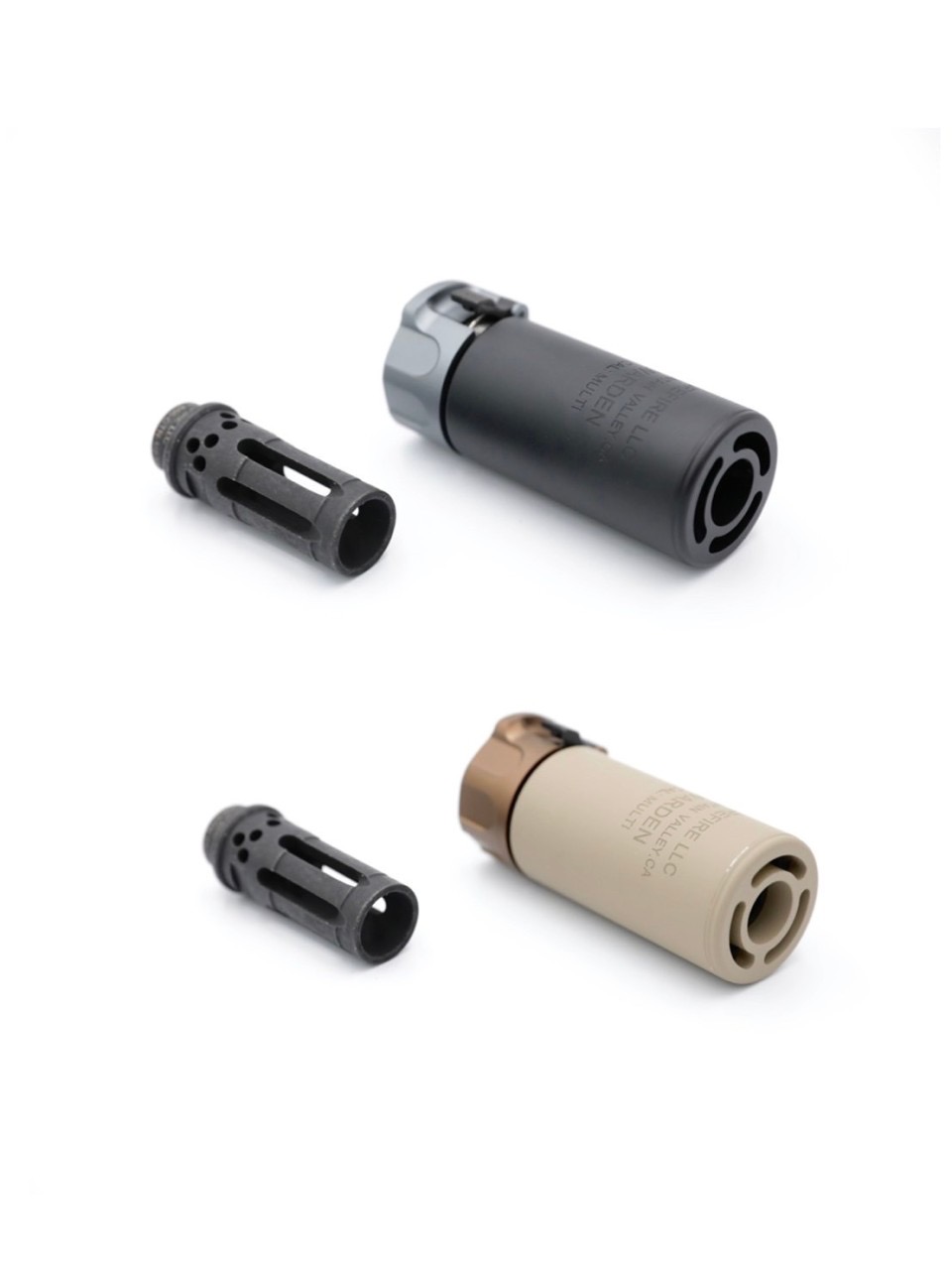 เก็บเสียง+ปลอกลดแสง ยี่ห้อ Surefire รุ่น Warden 3.5” คุณสมบัติ : #ผลิตจากโลหะเนื้อหนา #เกรียว 14ซ้าย (สำหรับปืนบีบีกันเท่านั้น) #ถอดประกอบง่าย ติดตั้งง่าย #ที่เก็บเสียงสามารถถอดออกเหลือแต่ปลอกลดแสงได้ #ที่เก็บเสียงออกแบบมาให้ถอดเข้า-ออกจากปลอดลดแสงได้ง่าย