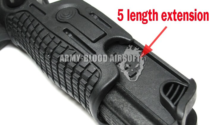 FAB Defense Tactical Expandable Folding Grip(DE/BK)