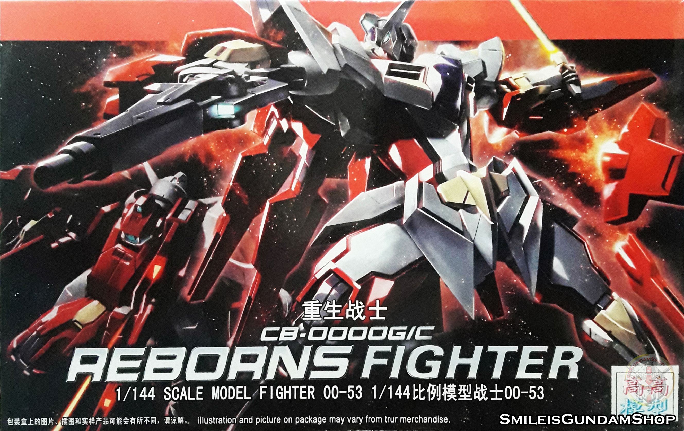 HGOO 1/144 CB-0000G/C Reborns Fighter Gundam[โมจีนTT]