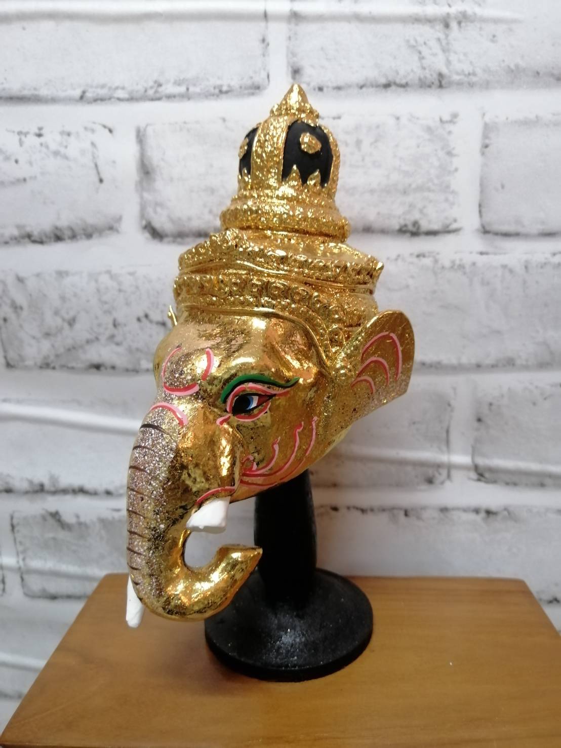 พระพิฆเนศ ขนาดกลาง งานกระดาษ