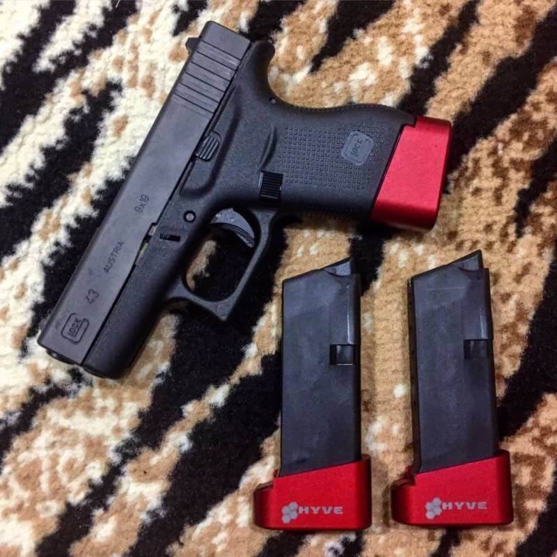 New.ส้นแม็ก+2 Glock 43 ยี่ห้อHYVE มี3สี ราคาพิเศ