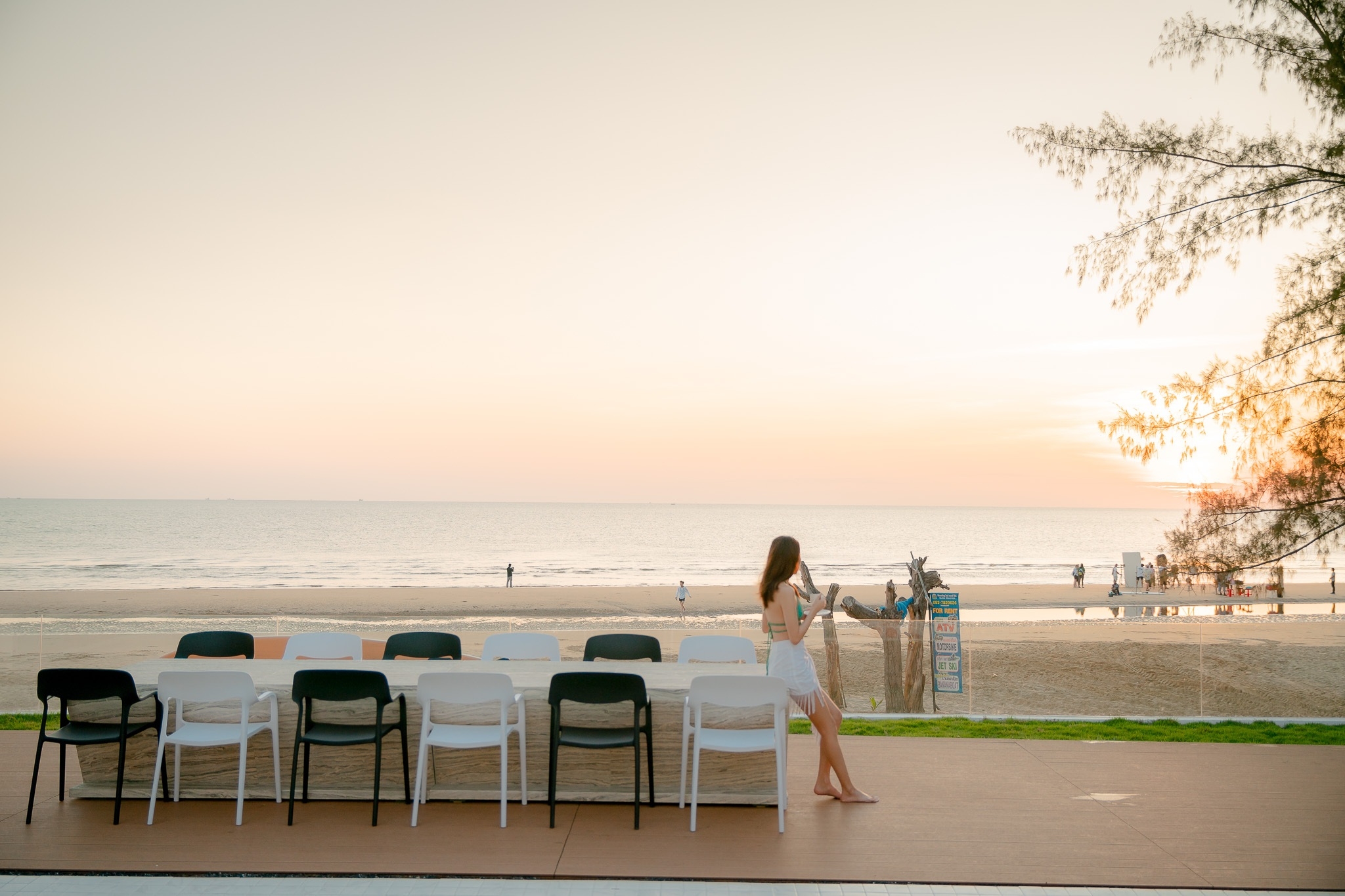 HR15057 บ้านพักติดทะเล The Rocca Beach Villa Pranburi