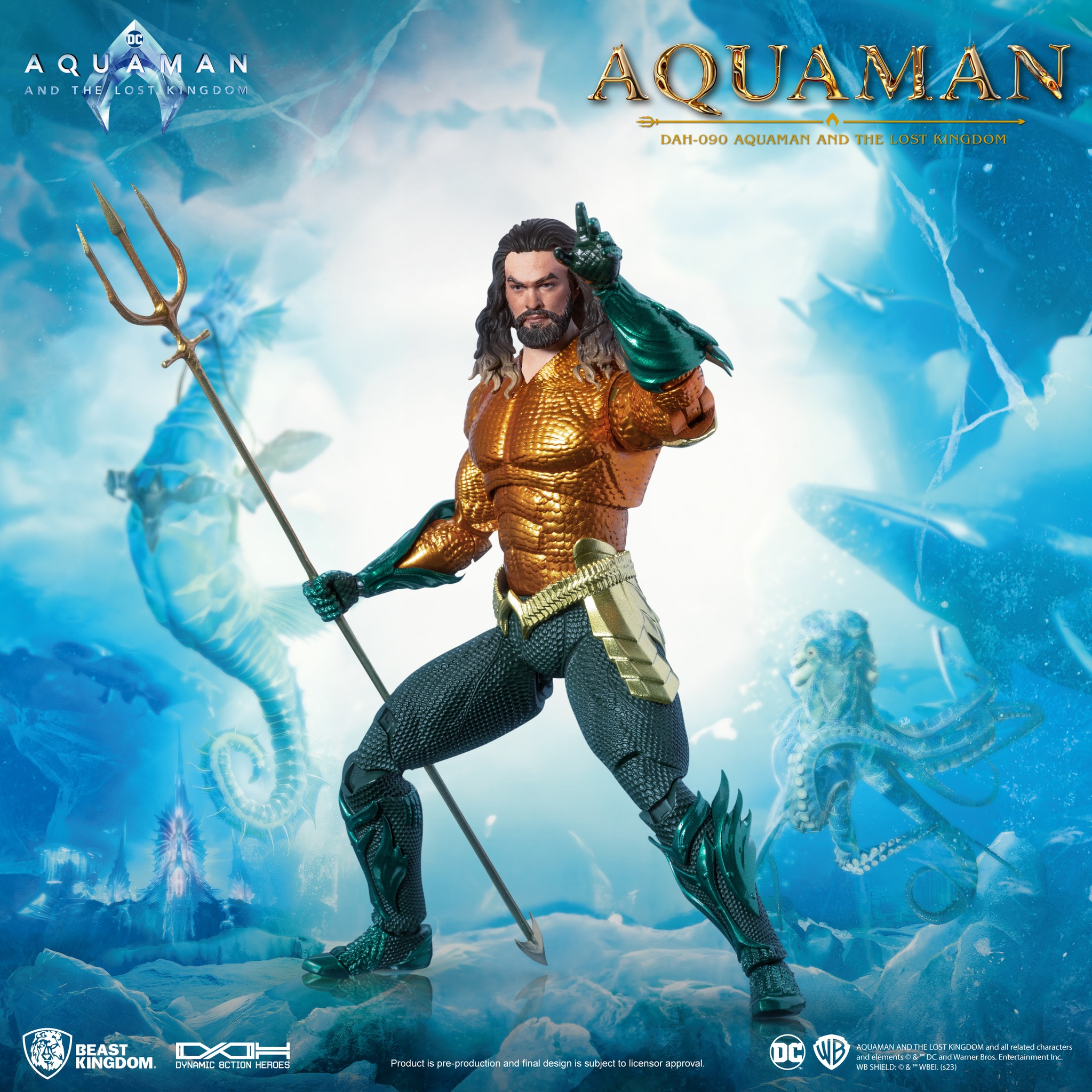 เปิดจอง : Aquaman: Aquaman and the Lost Kingdom (Dynamic Action Heroes)