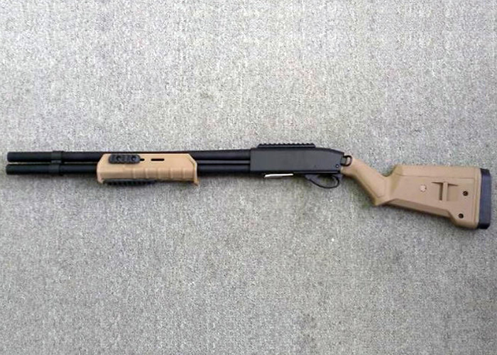 New.ลูกซอง M870 M3 Magpul Tactical แรง 450 fpa สีดำ สีทราย ราคาพิเศษ
