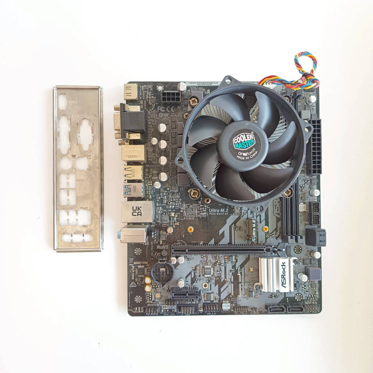 CPU + M/B CPU Core i3-10105F 3.70GHz M/B Asrock H510M-HDV (1200) ประกัน 2 เดือน