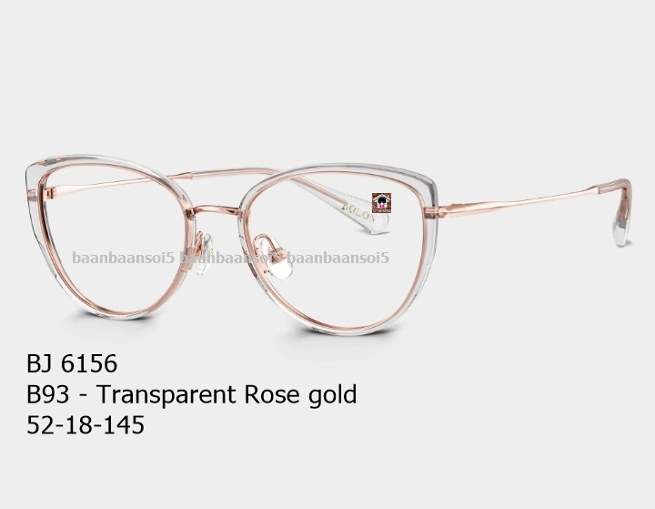 BOLON EYEWEAR Fall/ Winter 2024 กรอบแว่น BOLON BJ6156 Prague FW24 ส่งฟรีๆ กรอบแว่นตาพร้อมเลนส์ HOYA ราคา 3,790 บาท