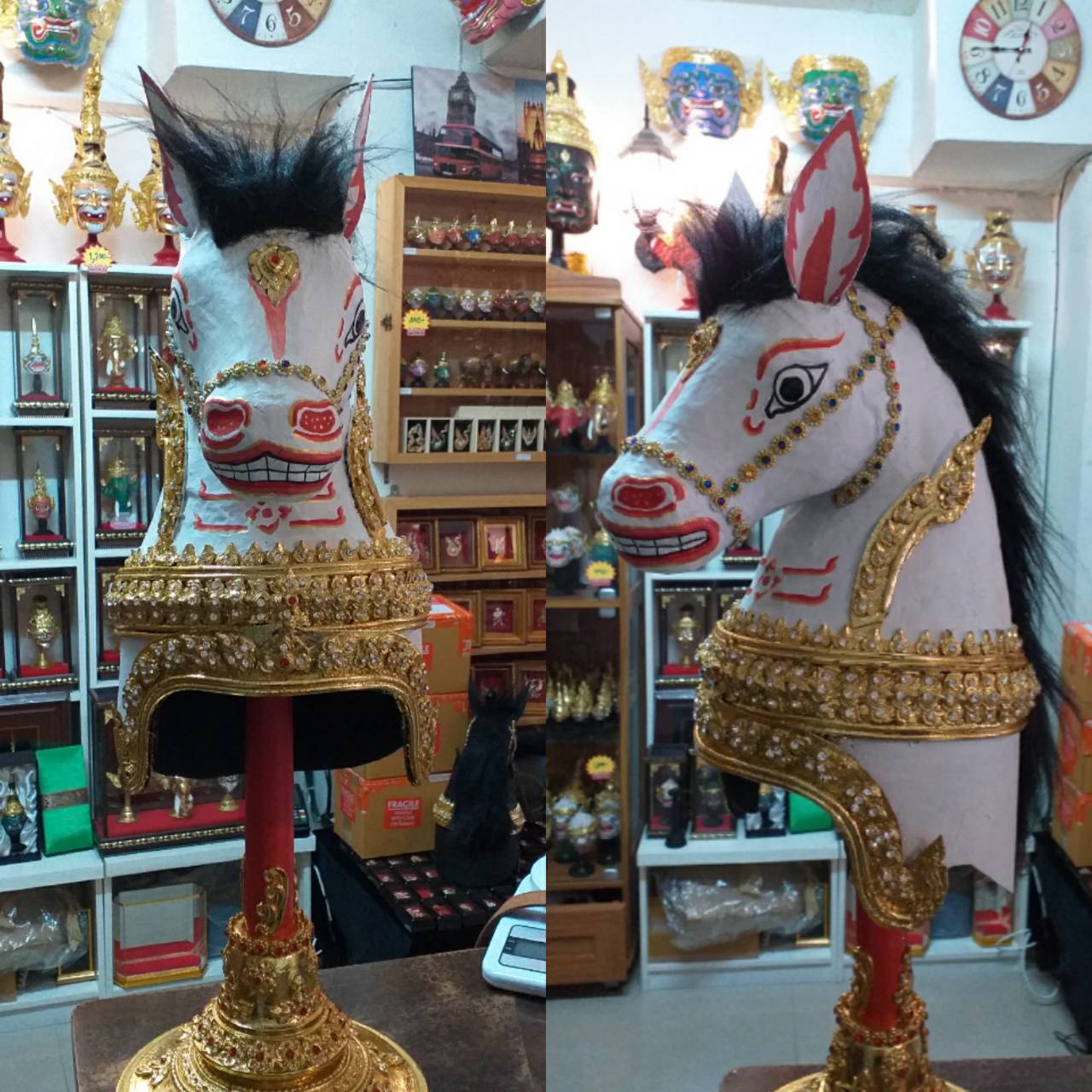 ศรีษะ ระบำม้า