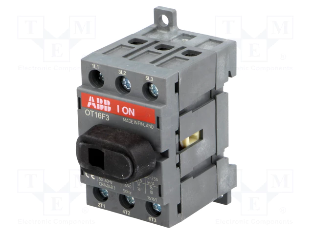 Switch Disconnector ABB 16A 3P ไม่มีฟิวส์ สวิตช์สำหรับตัดโหลด