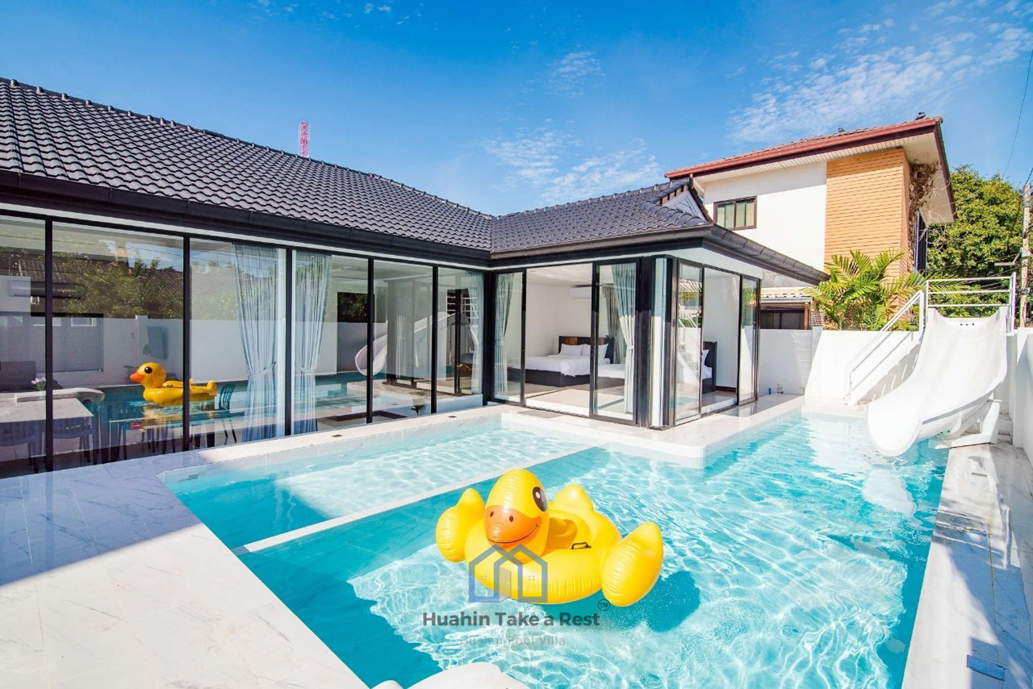 HR15036 บ้านพักหัวหิน บ้านวี วิลล่า เนียร์บีช