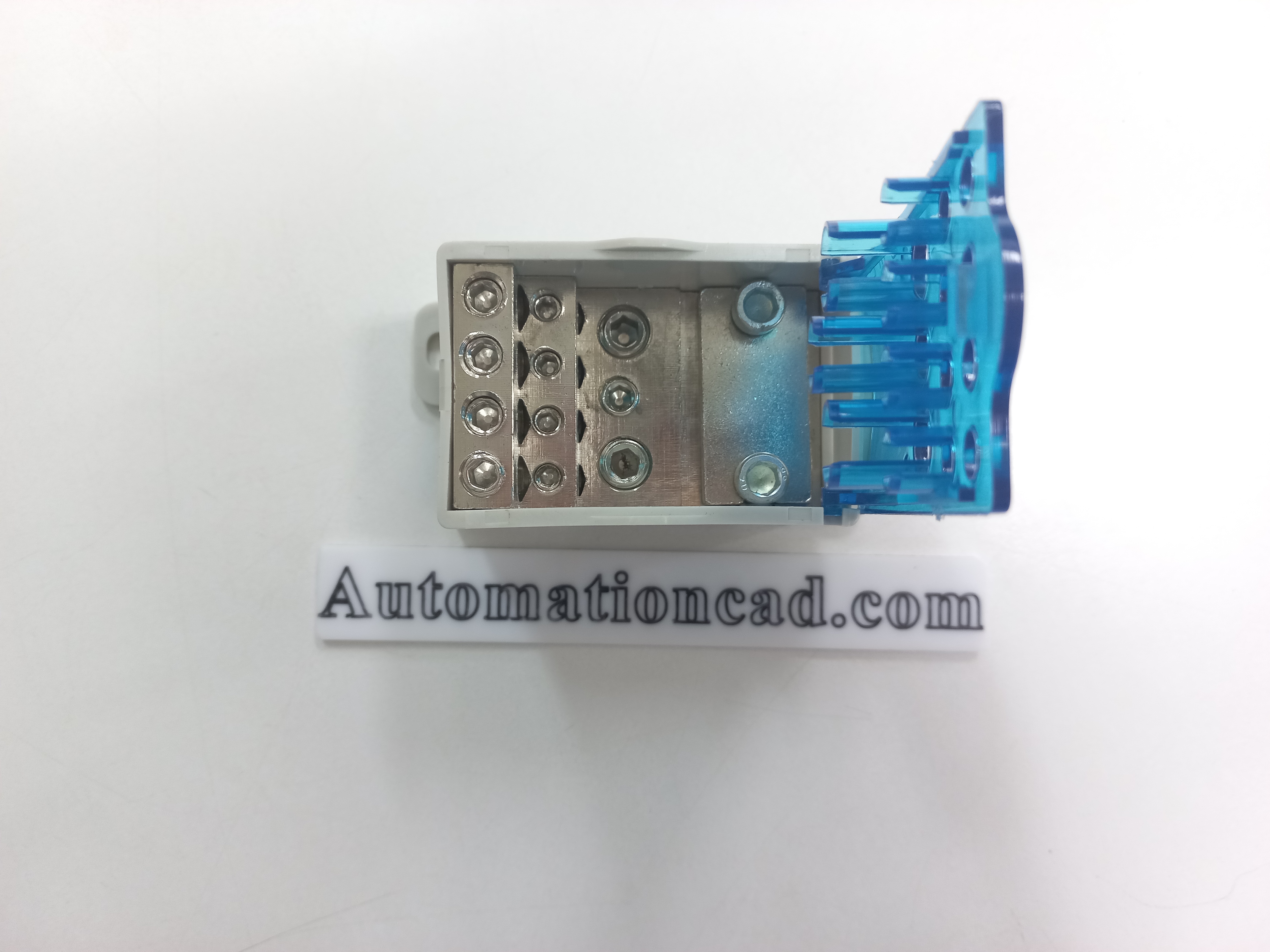 BAR กระจายไฟฟ้า 500A แบบเดี่ยว มีฝาปิด น่าใช้