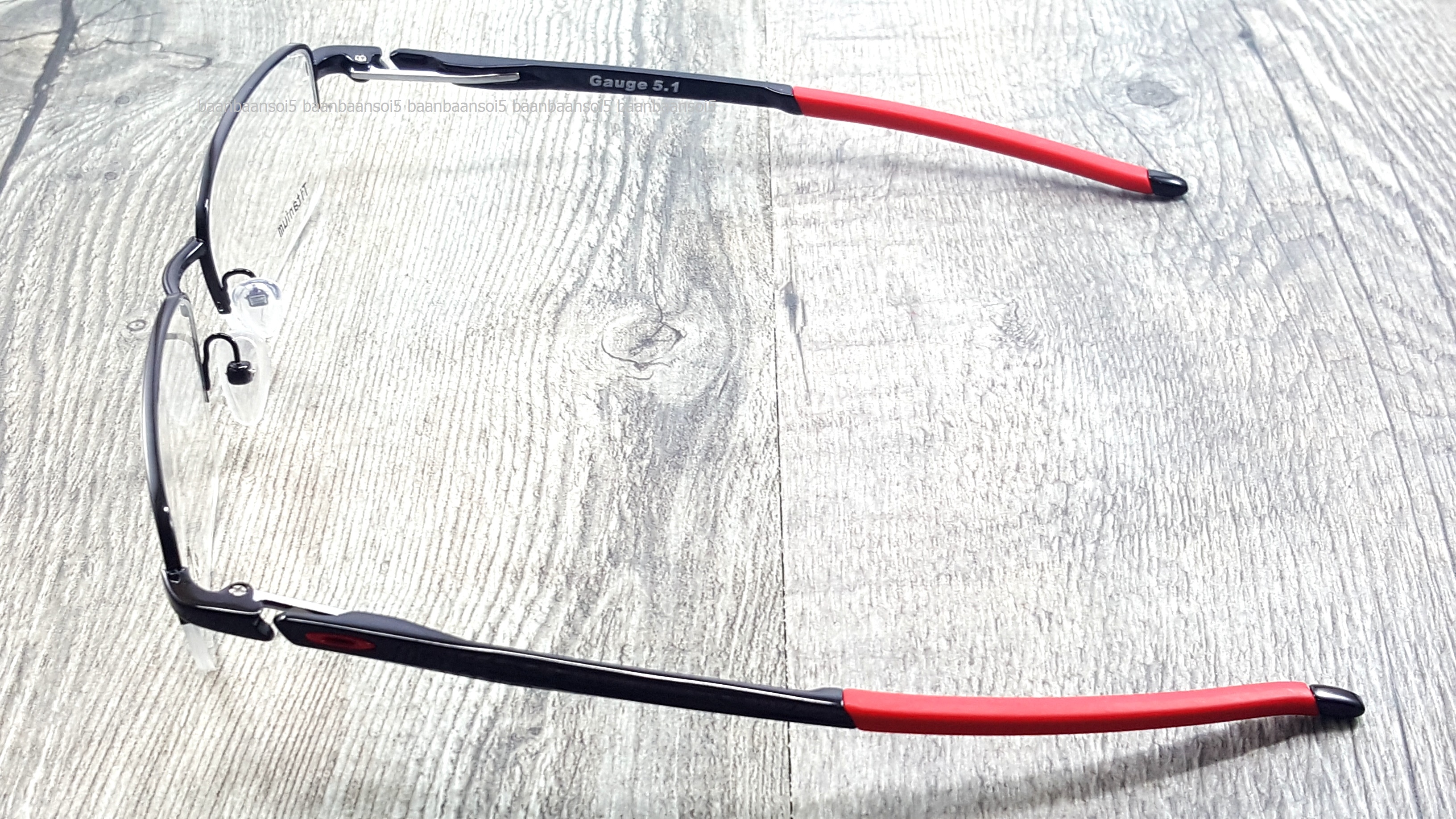 OAKLEY OX5125-04 Gauge 5.1 โปรโมชั่น กรอบแว่นตาพร้อมเลนส์ HOYA ราคา 5,700 บาท