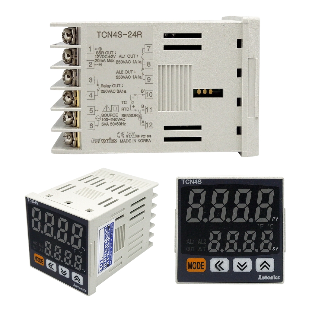 Autonics เครื่องวัดและควบคุมอุณหภูมิ Temperature Controller - TCN4S-24R