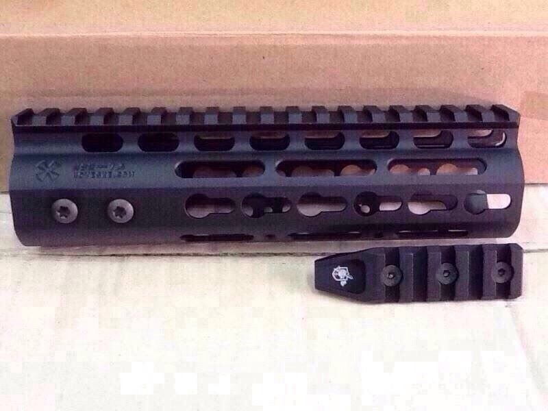 New.Noveske NSR 7.0" 9" 11" 15" Rail Handguard KeyMod inter-locking rail system (BK) ราคาพิเศษ