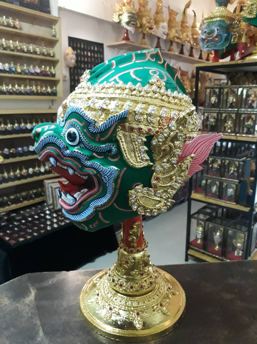 หัวโขนลิง สุรเสน ขนาดสวมหัว