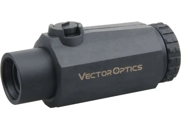New. ซูมหลังดอท Maverick-III 3×22 Magnifier MIL - Vector Optics ใช้ซูมผ่านเป้า Red Dot มีกำลังขยาย 3 เท่า หน้าเลนส์ 22mm ติดตั้งด้านหลัง Red Dot (ควรติดตั้งให้ใกล้ที่สุด) วัสดุอะลูมีเนียม แข็งแรงทนทาน ต่อทุกสภาพอากาศ กันละอองน้ำได้ในระดับหนึ่ง มาพร้อมเคสย