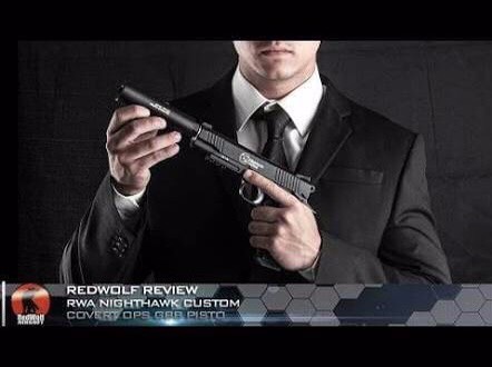 New.RWA Nighthawk Custom COVERT OPS Power: 385 fps Power Source: CO2 ราคาพิเศษ