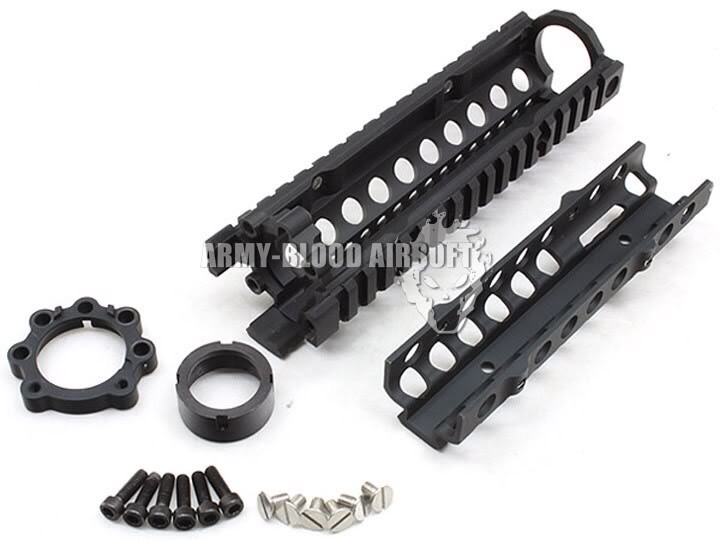 New.DD MK18 RIS II 7.5inch Rail Handguard สีดำ ราคาพิเศษ
