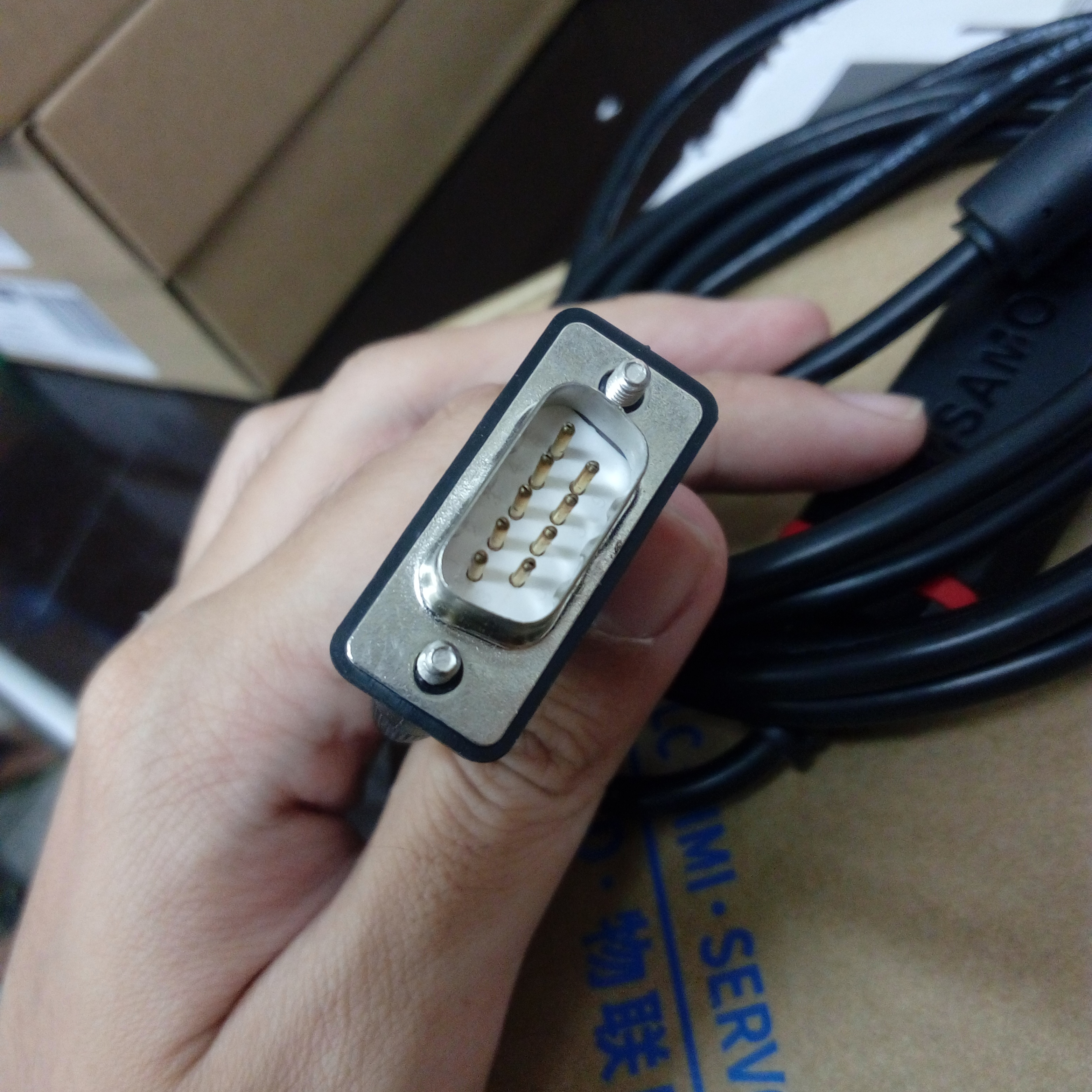 สายลิ้งค์ PLC GE versamax series Download cable IC200CBL001