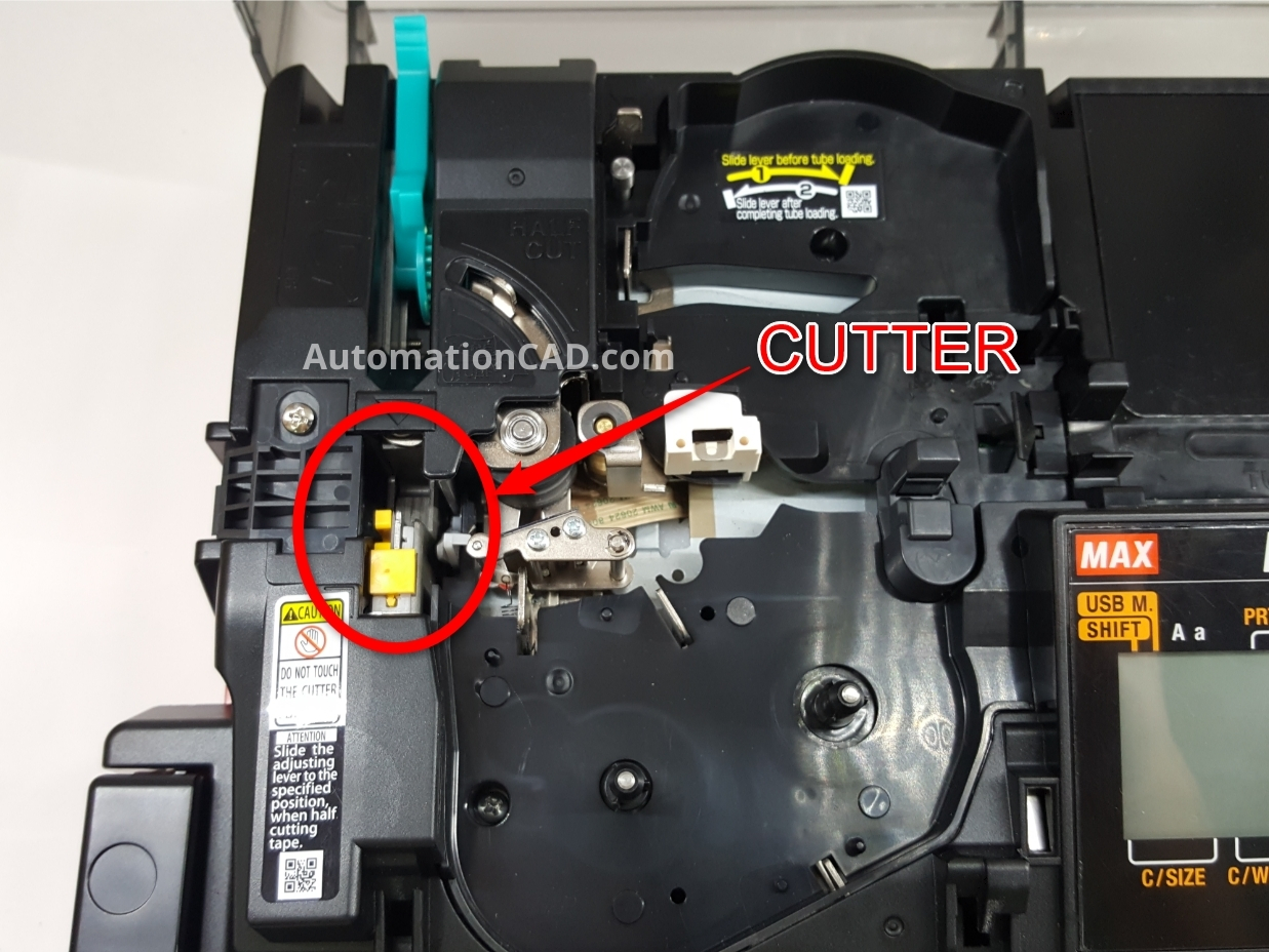 คัตเตอร์ ใบมีดตัด CUTTER เครื่องพิมพ์ MAX LETATWIN รุ่น LM-550A2/PC, LM-550E