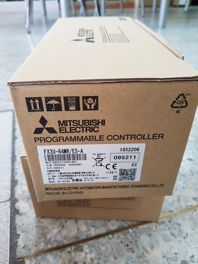 FX3U-64MR/ES-A PLC MITSUBISHI 32 IN/32 OUT AC/DC/RELAY