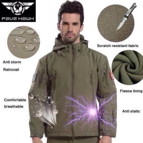 New.เสื้อแจ็กเก็ตทหาร สไตล์แทคเกียร์ TAD GEAR สำหรับเดินทาง ปันจักยาน ทัวร์ริ่ง ปีนเขา แอดเวอร์เจอร์ ผ้านาโน กันน้ำ / กันฝน / กันหนาว สีดำ / สีทราย / สีเทา / สีเขียว / มาติแคม / ACU / ใบไม้แห้ง ไซร์S M L XL XXL ราคาพิเศษ