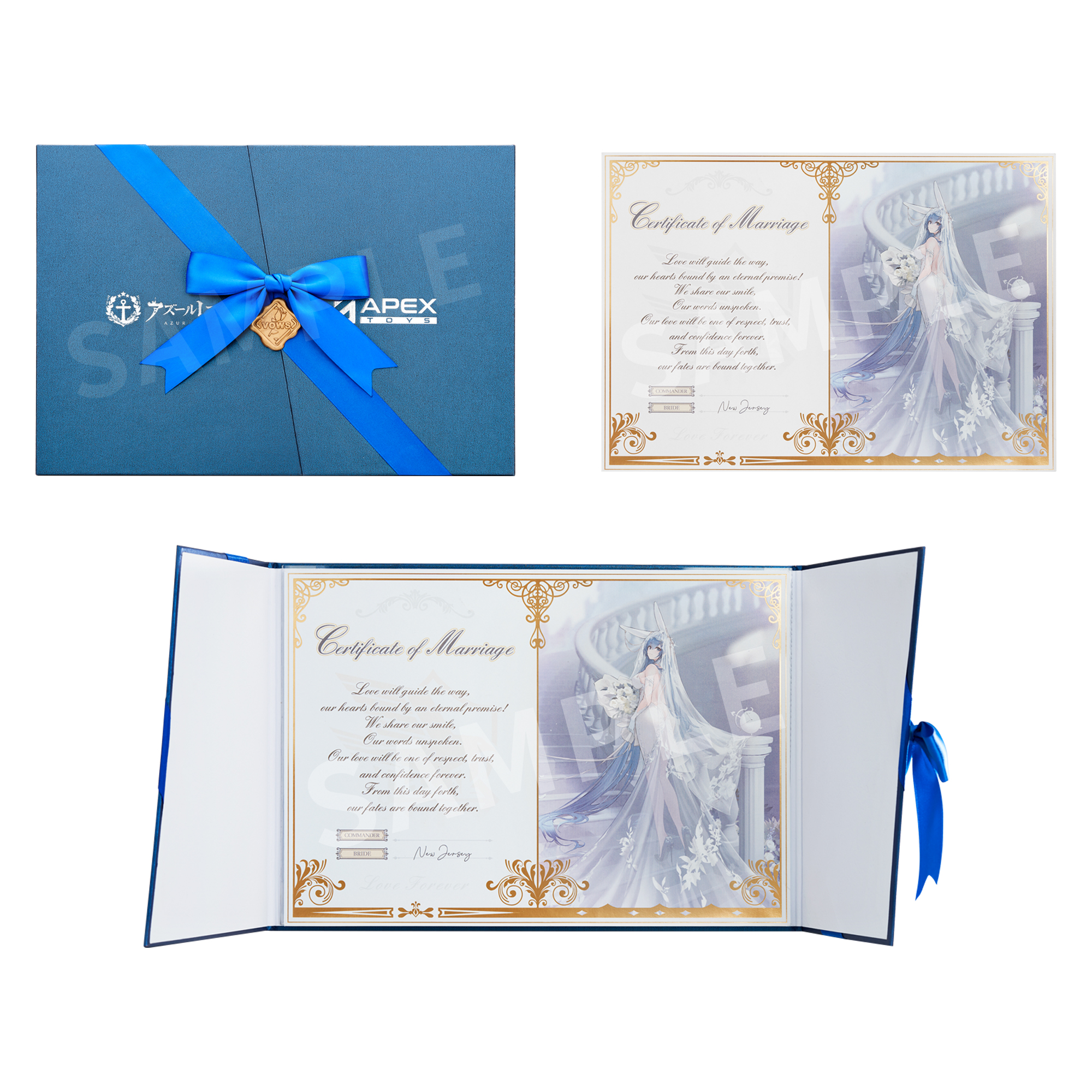 เปิดจอง : Azur Lane New Jersey Snow-White Ceremony Ver.