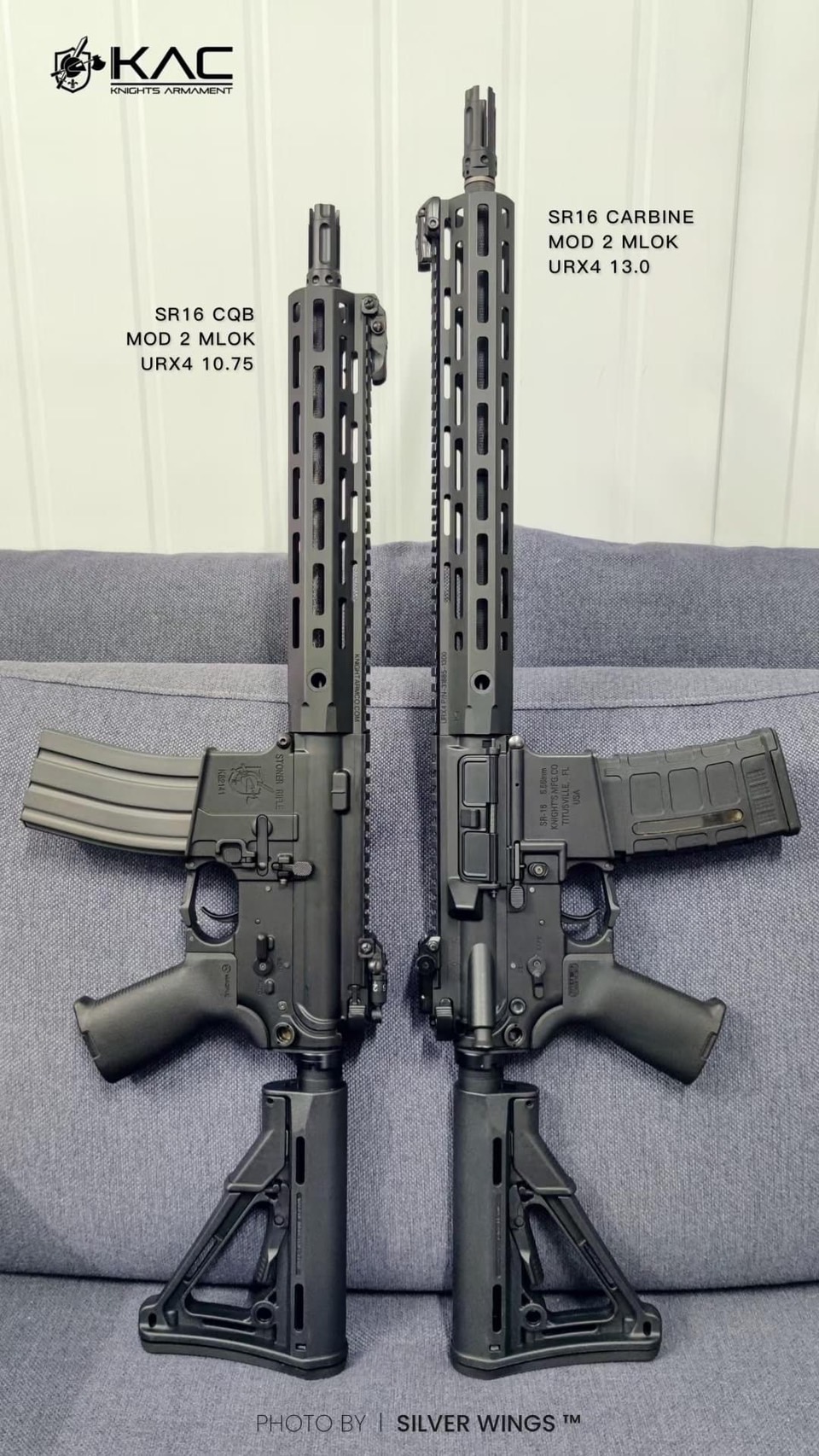 มีของพร้อมส่ง kac. Urx-4 Full marking 10.75". ดำ ทราย 13" ดำ ทราย