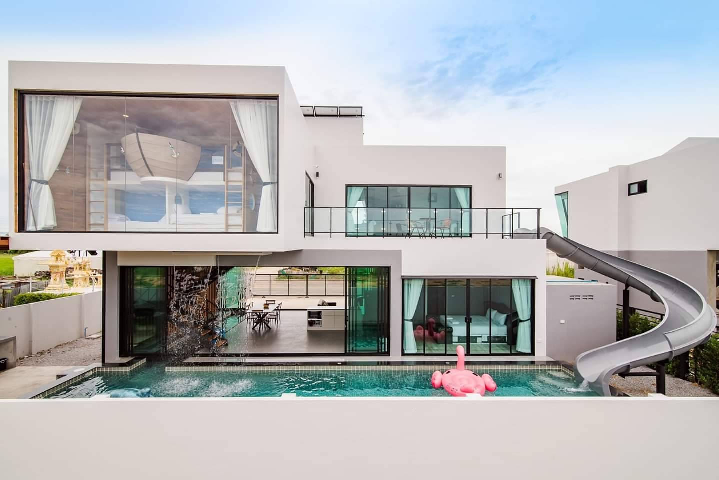 HR4036 บ้านพักหัวหิน บ้านโมเดิร์น สเปซ V.1