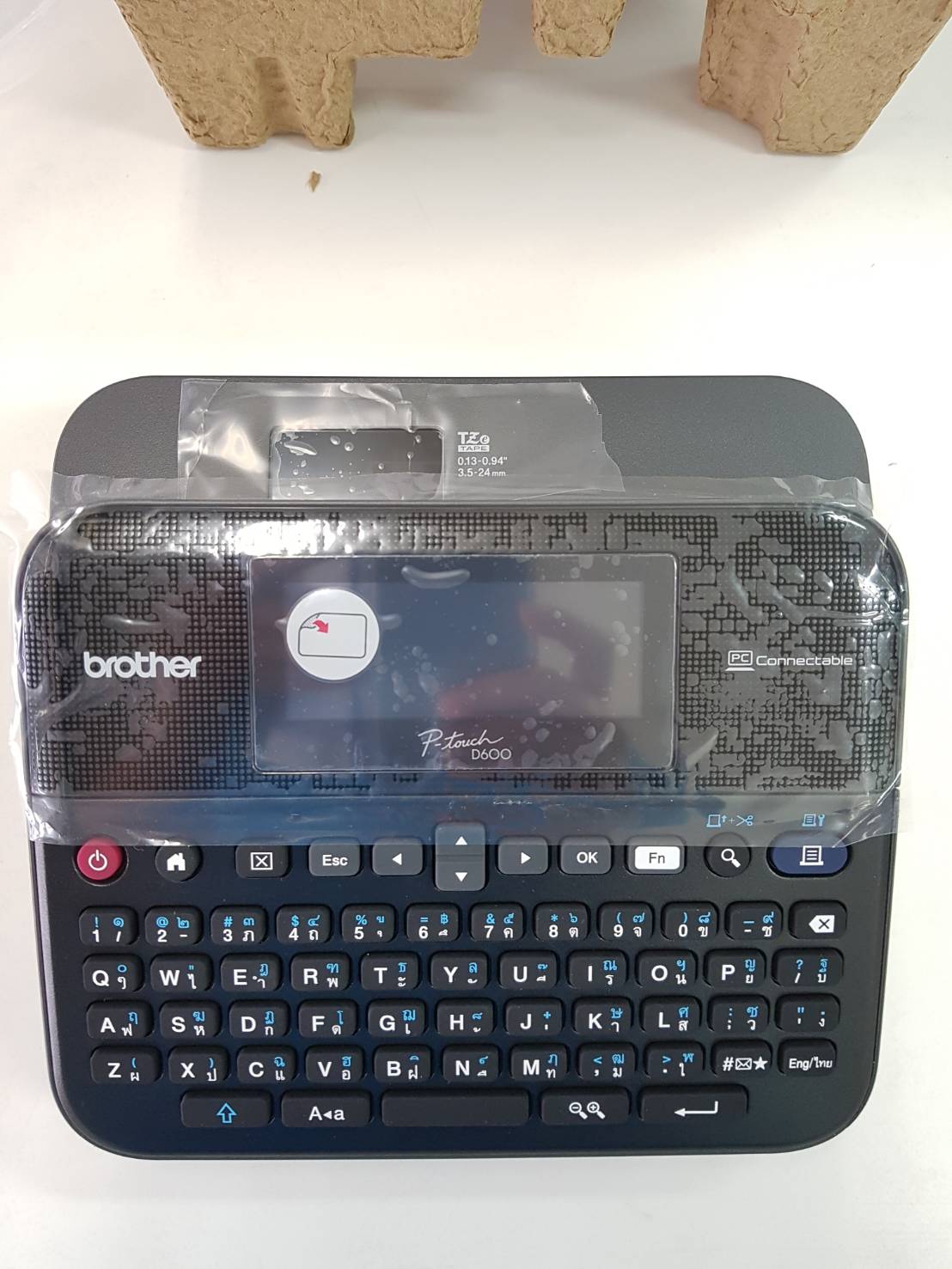 เครื่องพิมพ์ฉลาก D600 BROTHER ประกันศูนย์1ปี ของแท้ LABEL PRINTER สำหรับใช้ในสำนักงาน