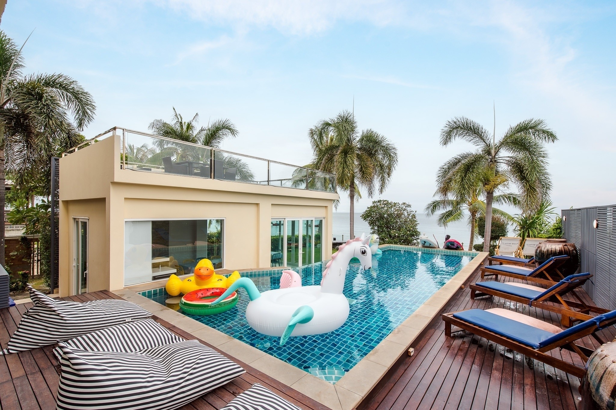 HR15006 บ้านพักหัวหิน บ้านซีไซด์ พูลวิลล่า