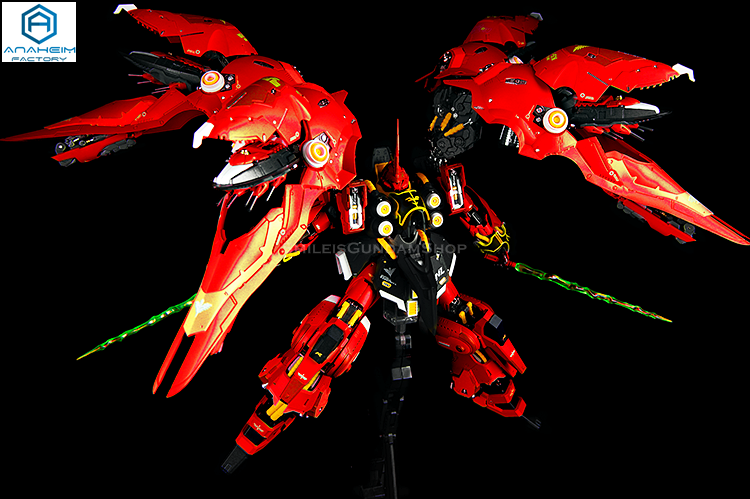 [PO]1/100 NZ-666 Kshatriya Warlock Red Version + 6 Gatling Gun[MC]โมสำเร็จ