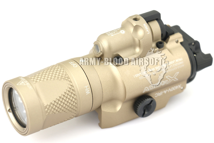 New.Surefire X400V LED WeaponLight W/ Red Laser (Tan) ราคาพิเศษ