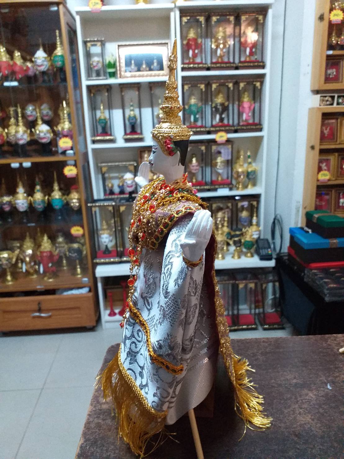 หุ่นกระบอก ตัวนาง ขนาด 30 ซม.