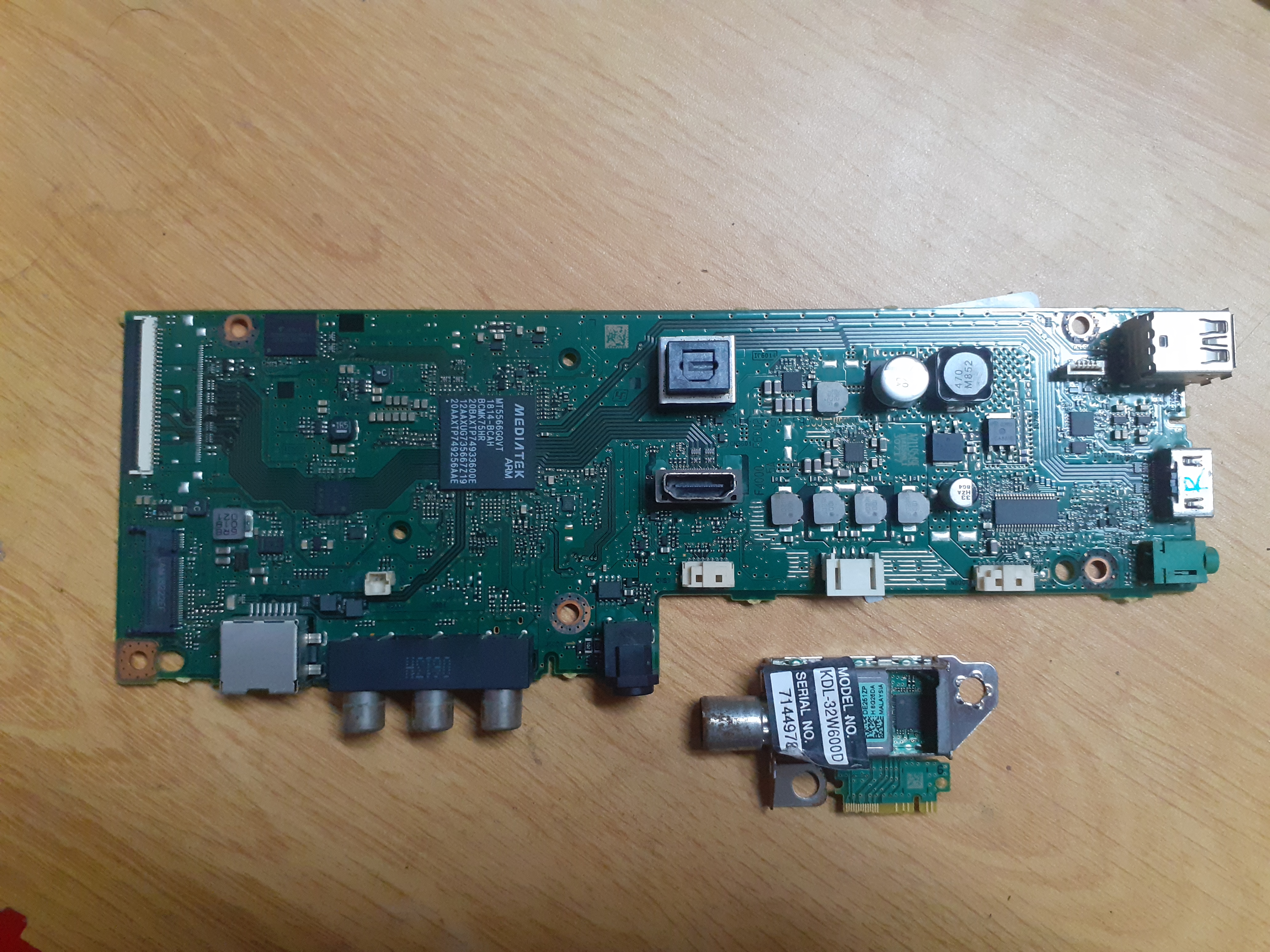 เมนบรอดโซนี่ Mainboard Sony รุ่น KDL-32W600D