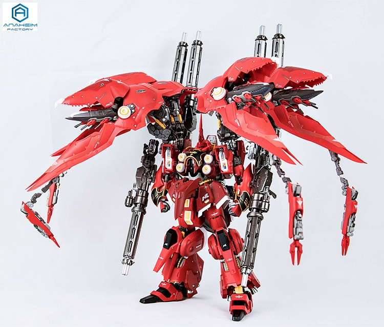 [PO]1/100 NZ-666 Kshatriya Warlock Red Version + 6 Gatling Gun[MC]โมสำเร็จ