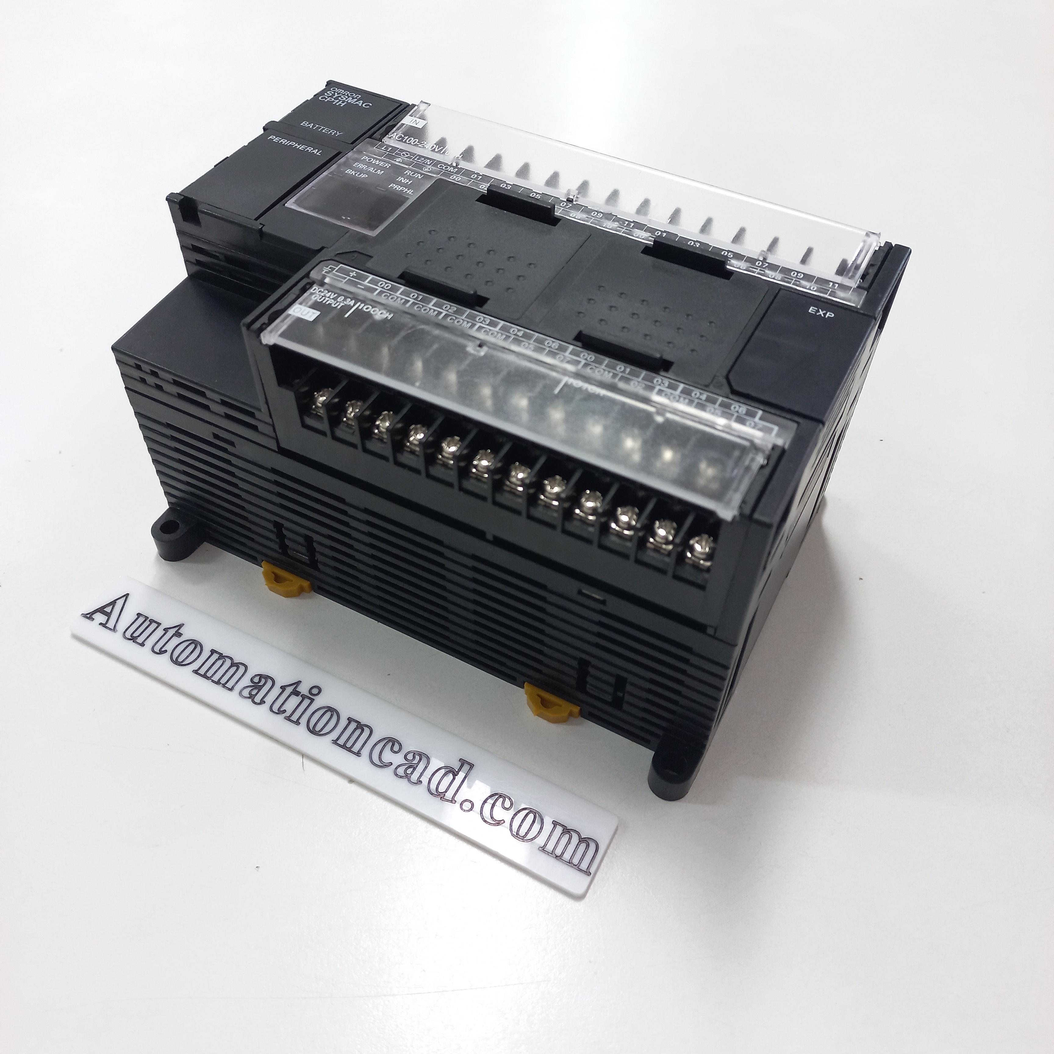 PLC OMRON รุ่น CP1H-X40DR-A 24VDC (แบบไม่มี Analog)