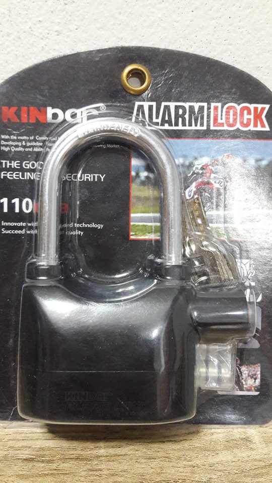 กุญแจร้องได้ KINbar ของแท้ ระบบไซเรน อเนกประสงค์ใช้ล็อคกันขโมยได้ทุกอย่าง