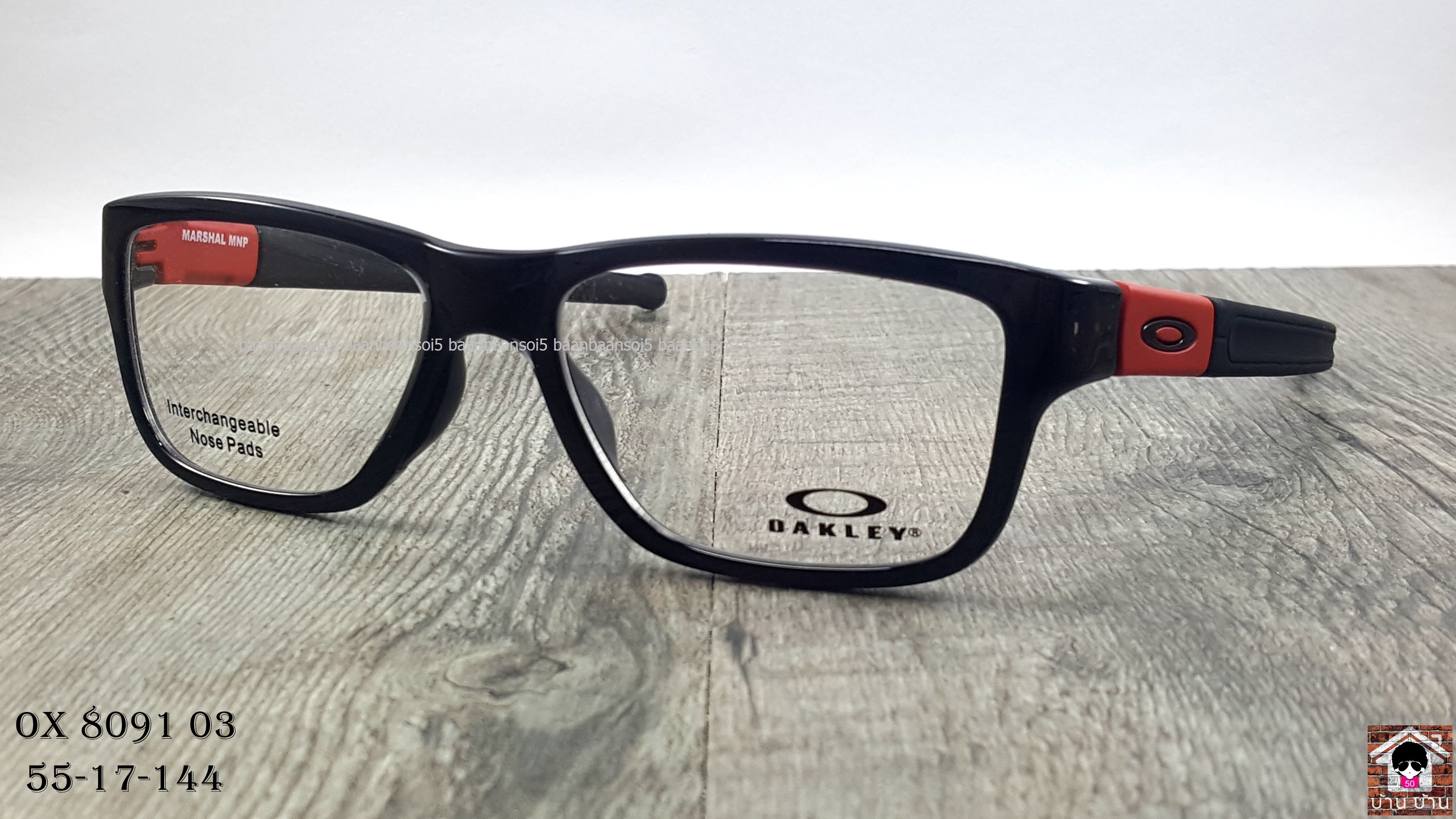 OAKLEY OX8091-03 MARSHAL MNP โปรโมชั่น กรอบแว่นตาพร้อมเลนส์ HOYA ราคา 4,800 บาท