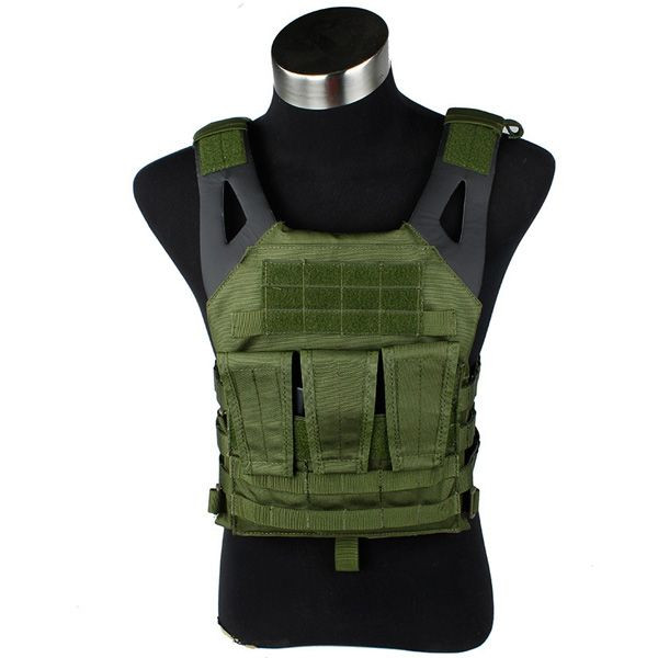 TMC Skirmich N Jump Plate Carrier Vest (OD)