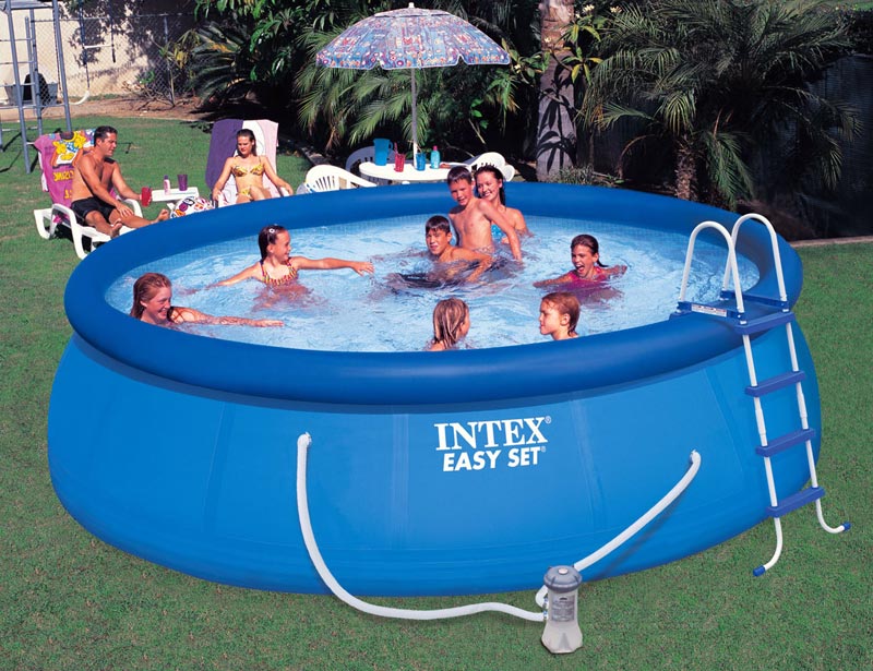 Intex สระน้ำ Easy set Pool ขนาด 15 ฟุต รุ่น 28168