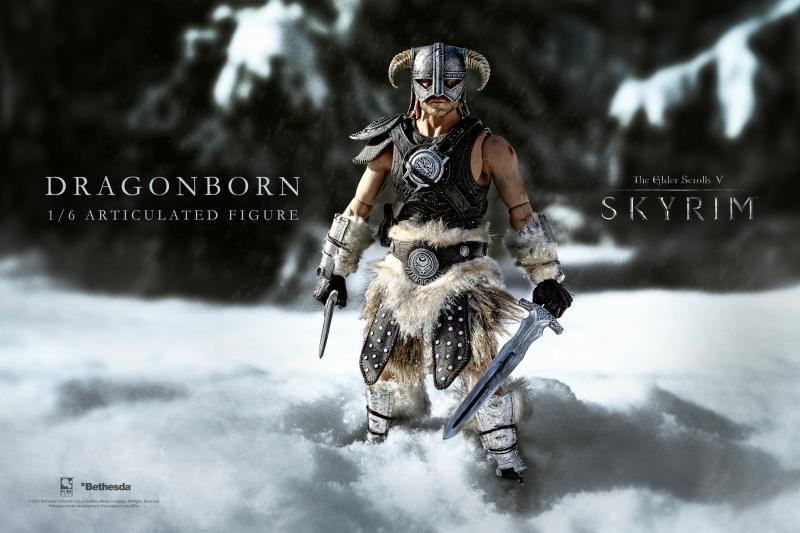เปิดจอง : Skyrim Dragonborn: Elder Scrolls V 1/6 Scale (Deluxe)